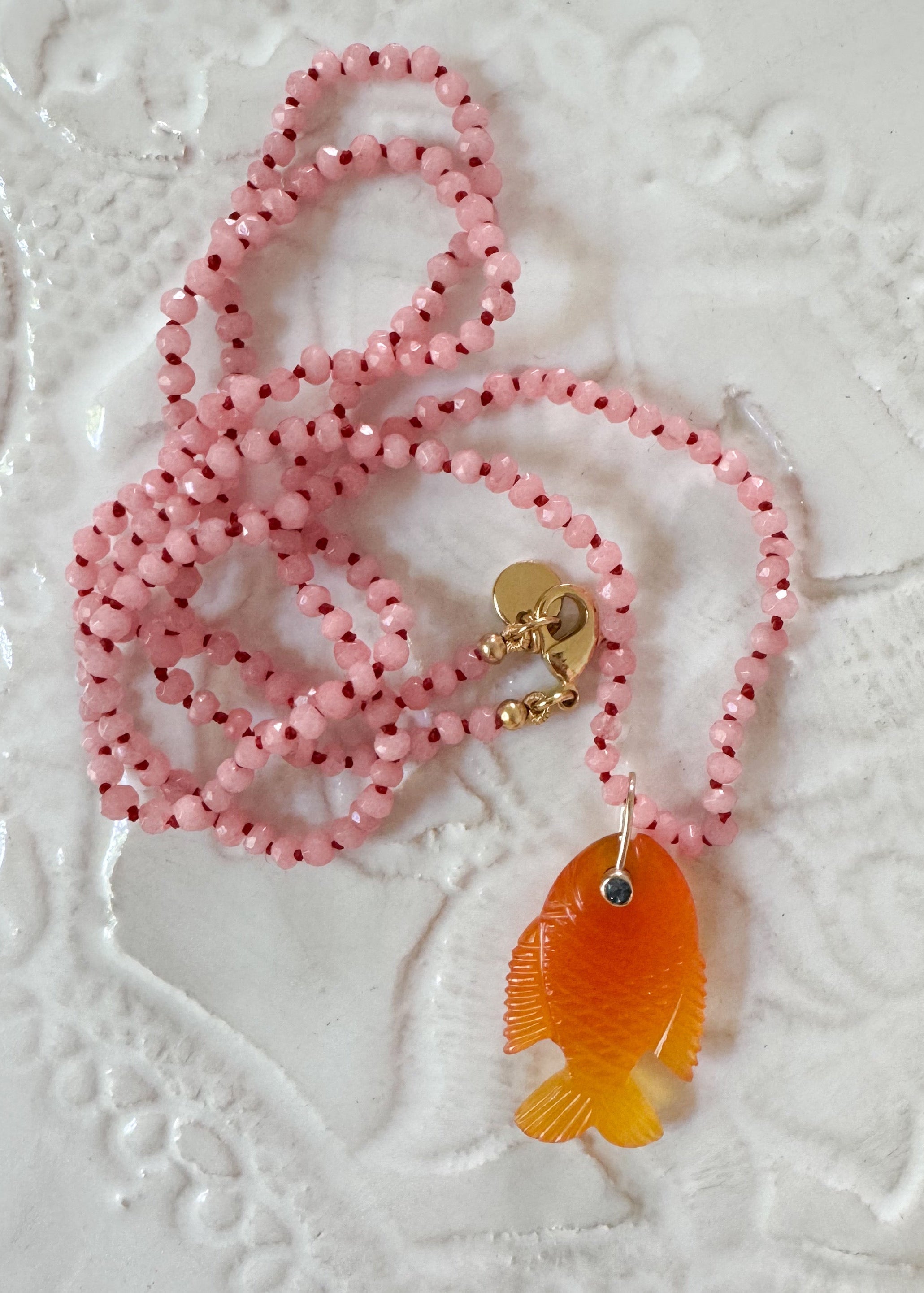 Carnelian-Chalcedony Fish