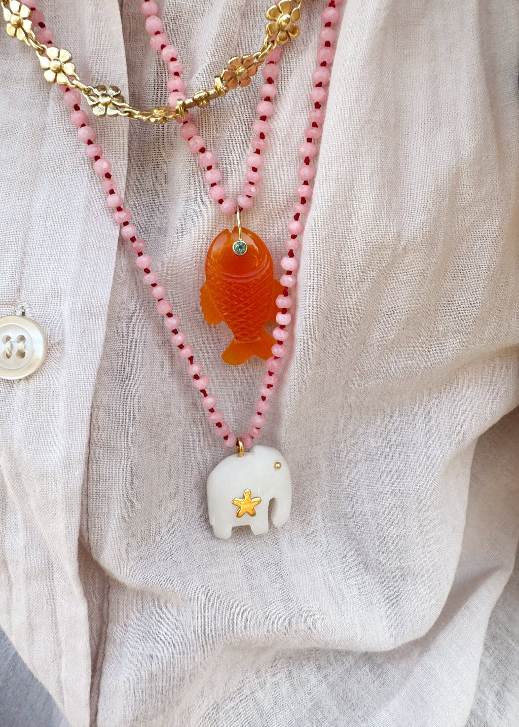 Carnelian-Chalcedony Fish