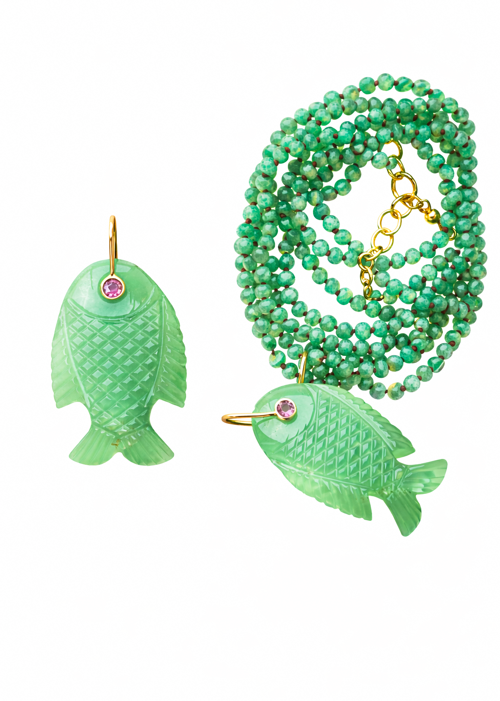 Chrysoprase Fish