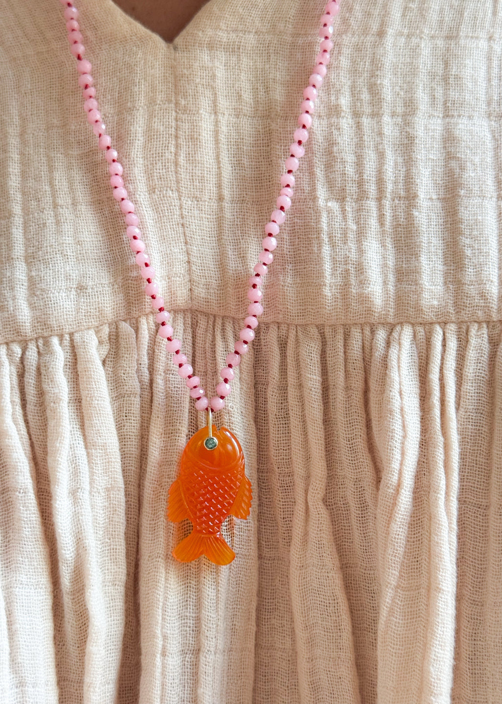 Carnelian-Chalcedony Fish