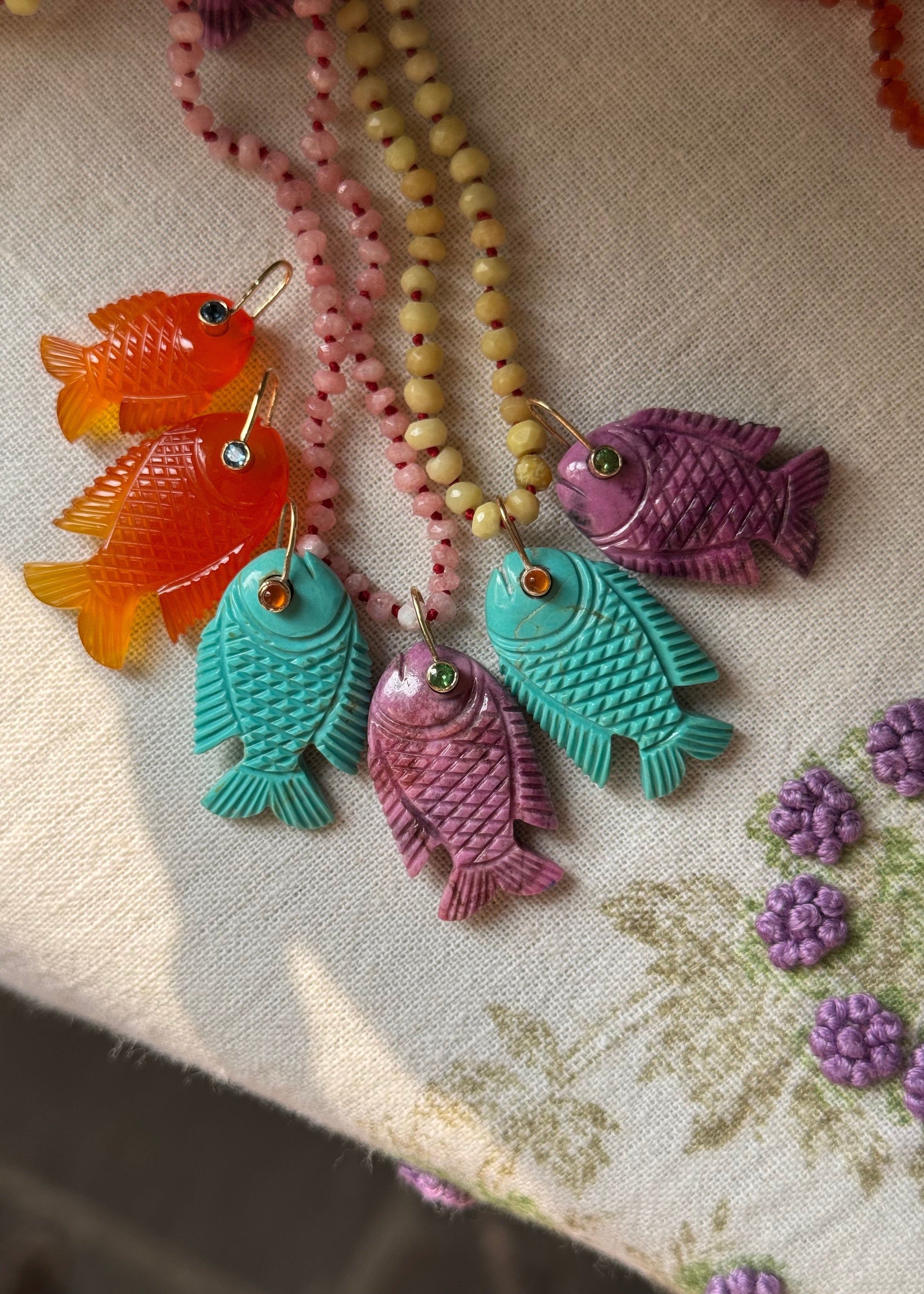 Pink-Cobalt Fish