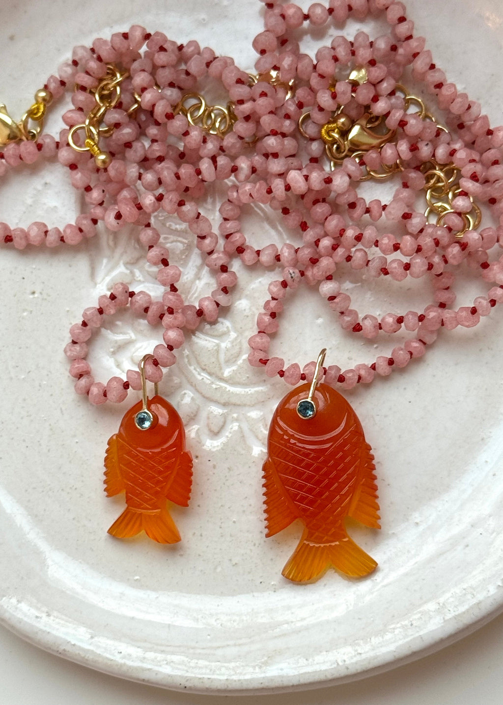 Carnelian-Chalcedony Fish