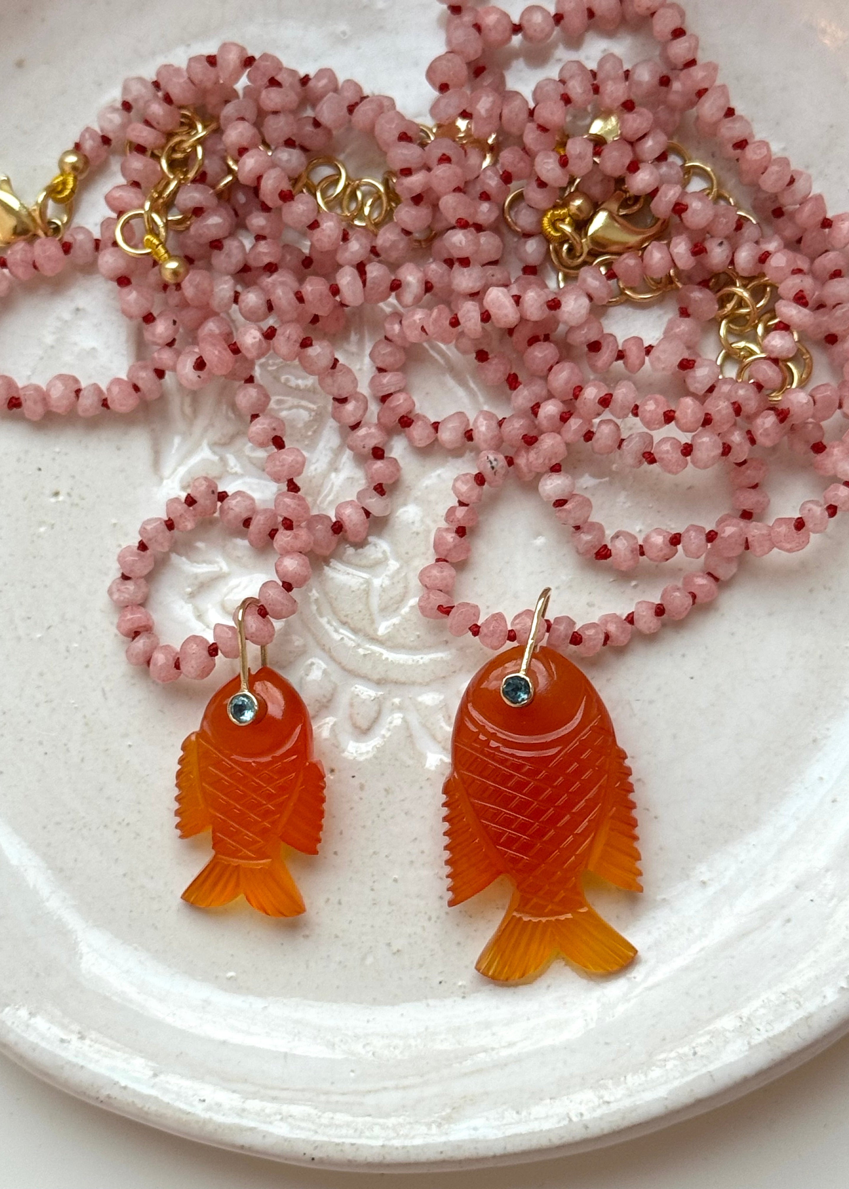 Carnelian-Chalcedony Fish