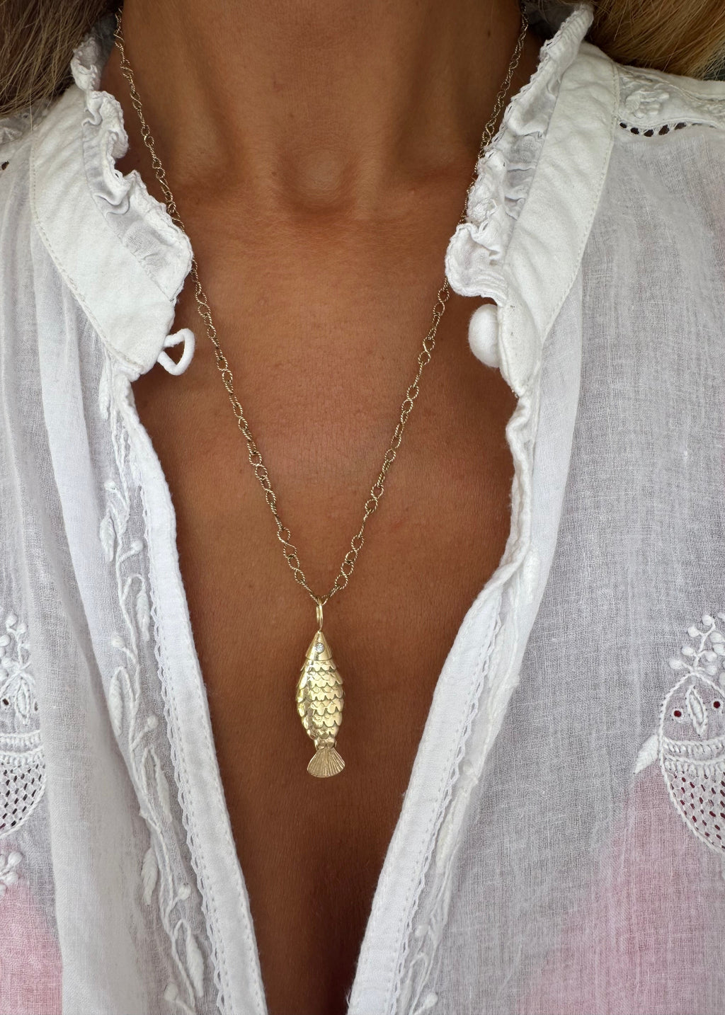 The Swimmimg Fish Pendant