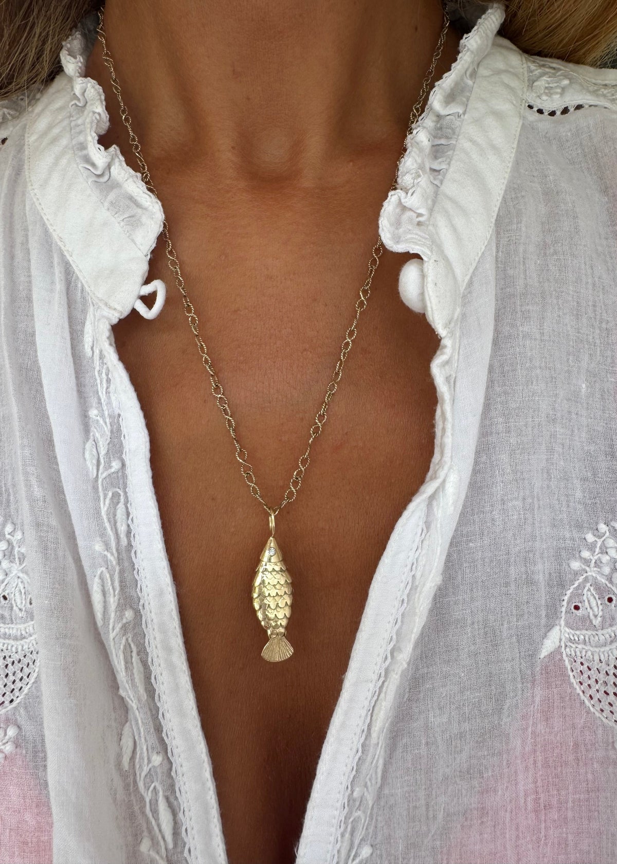 The Swimmimg Fish Pendant