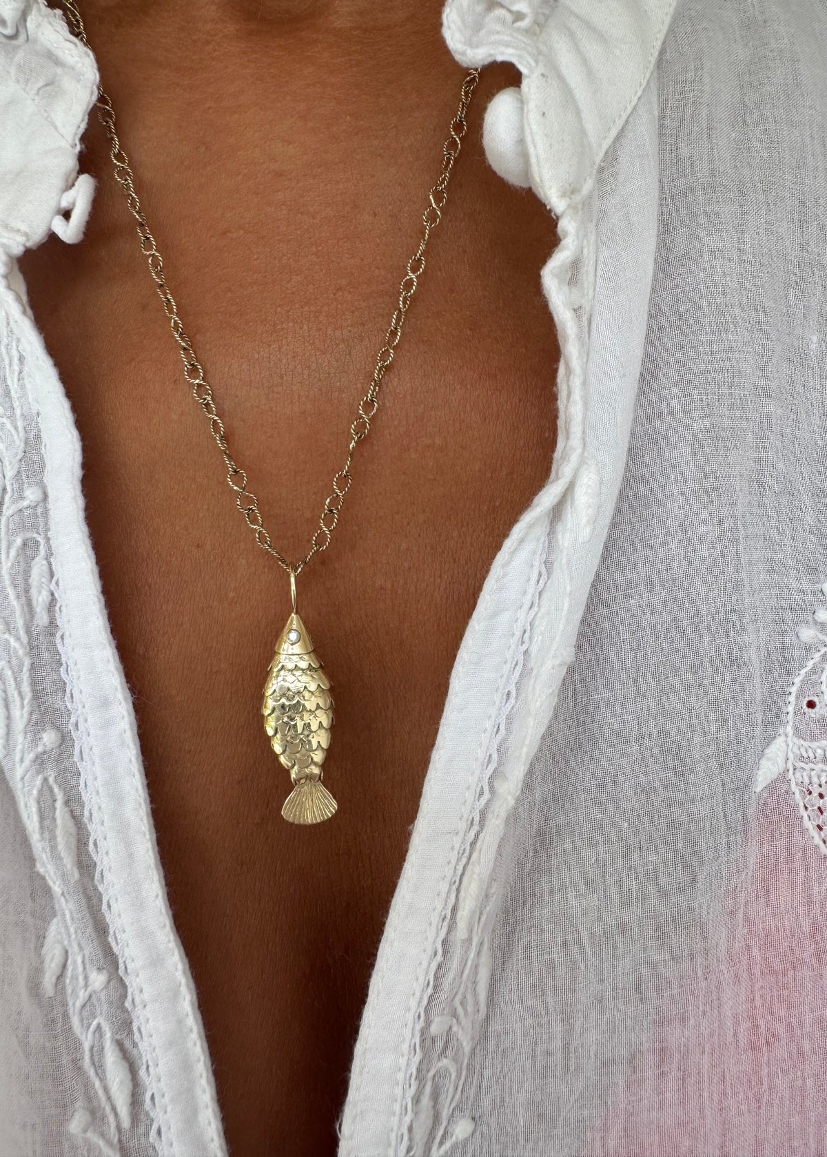 The Swimmimg Fish Pendant