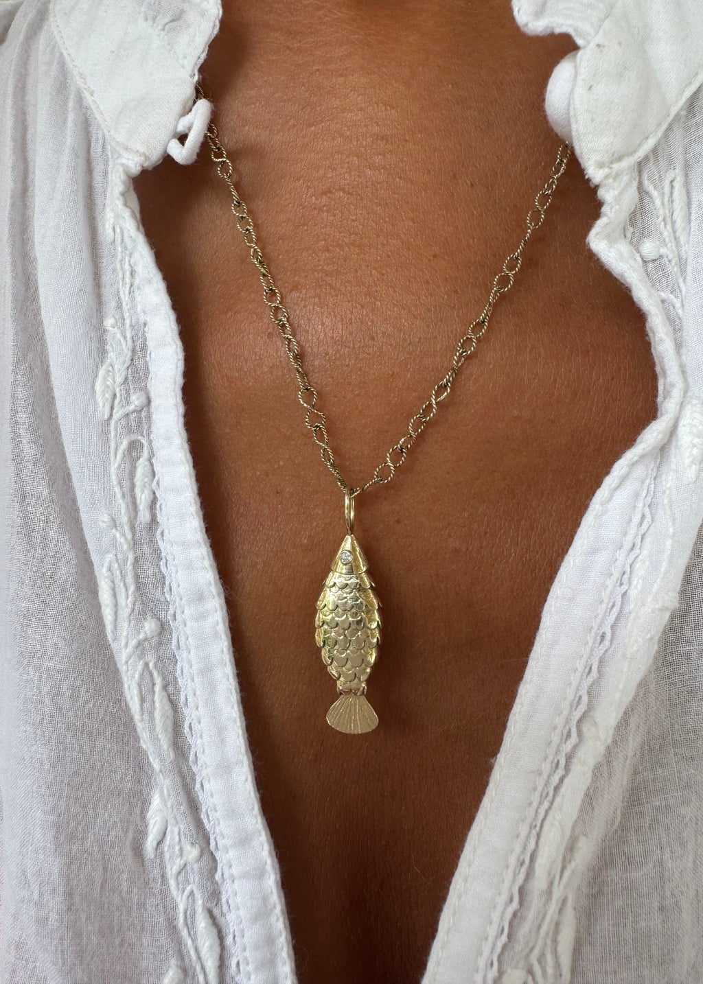 The Swimmimg Fish Pendant