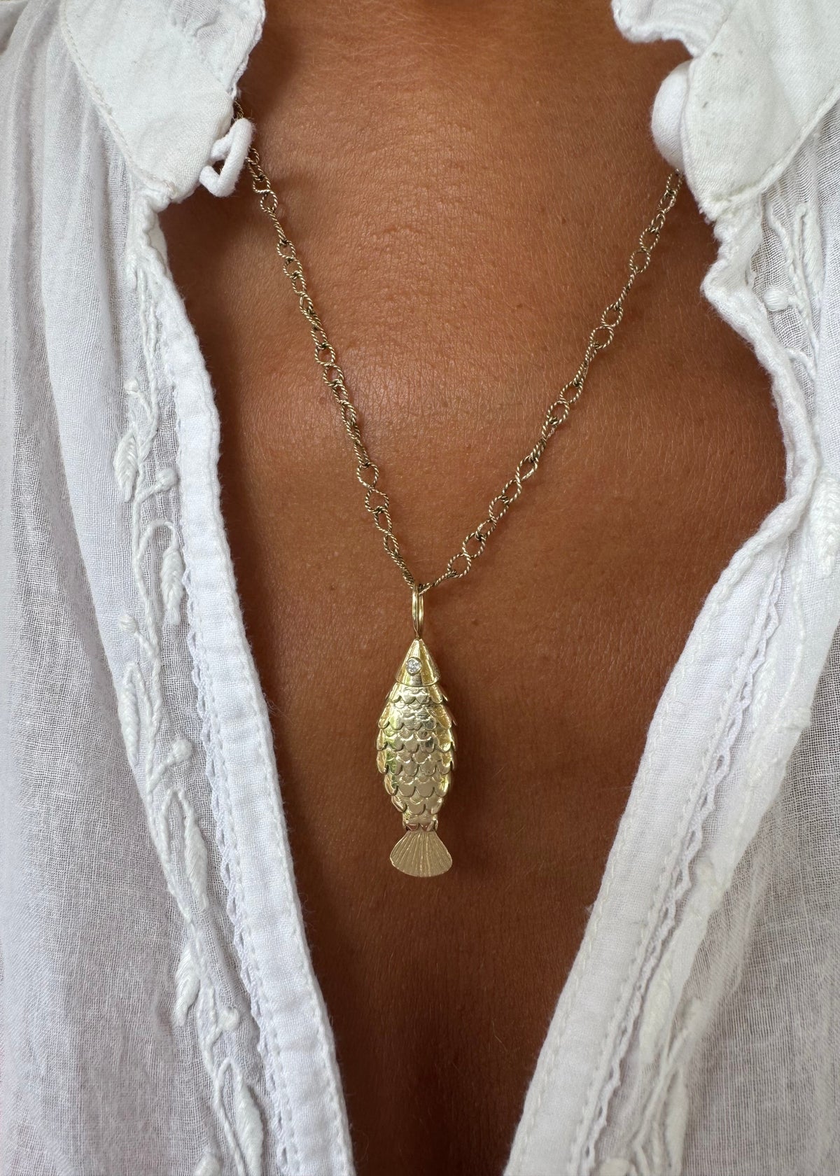 The Swimmimg Fish Pendant