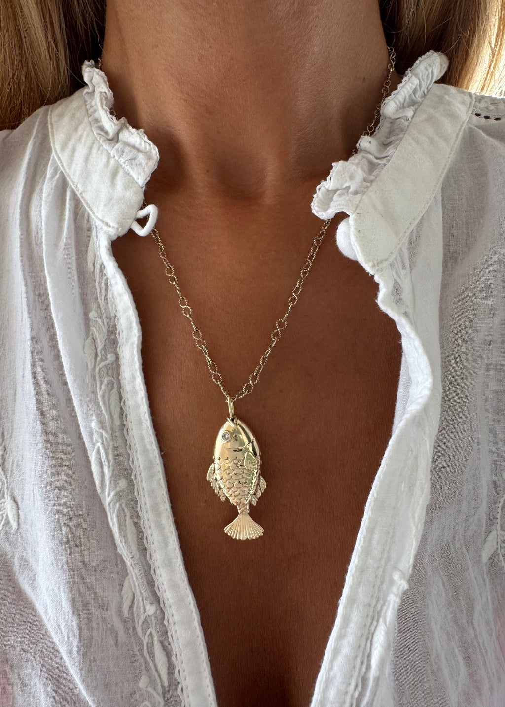 The Swimmimg Fish Pendant