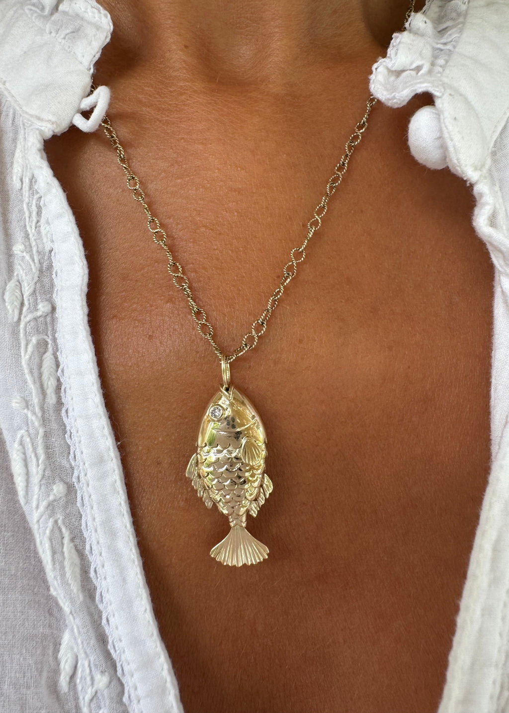 The Swimmimg Fish Pendant
