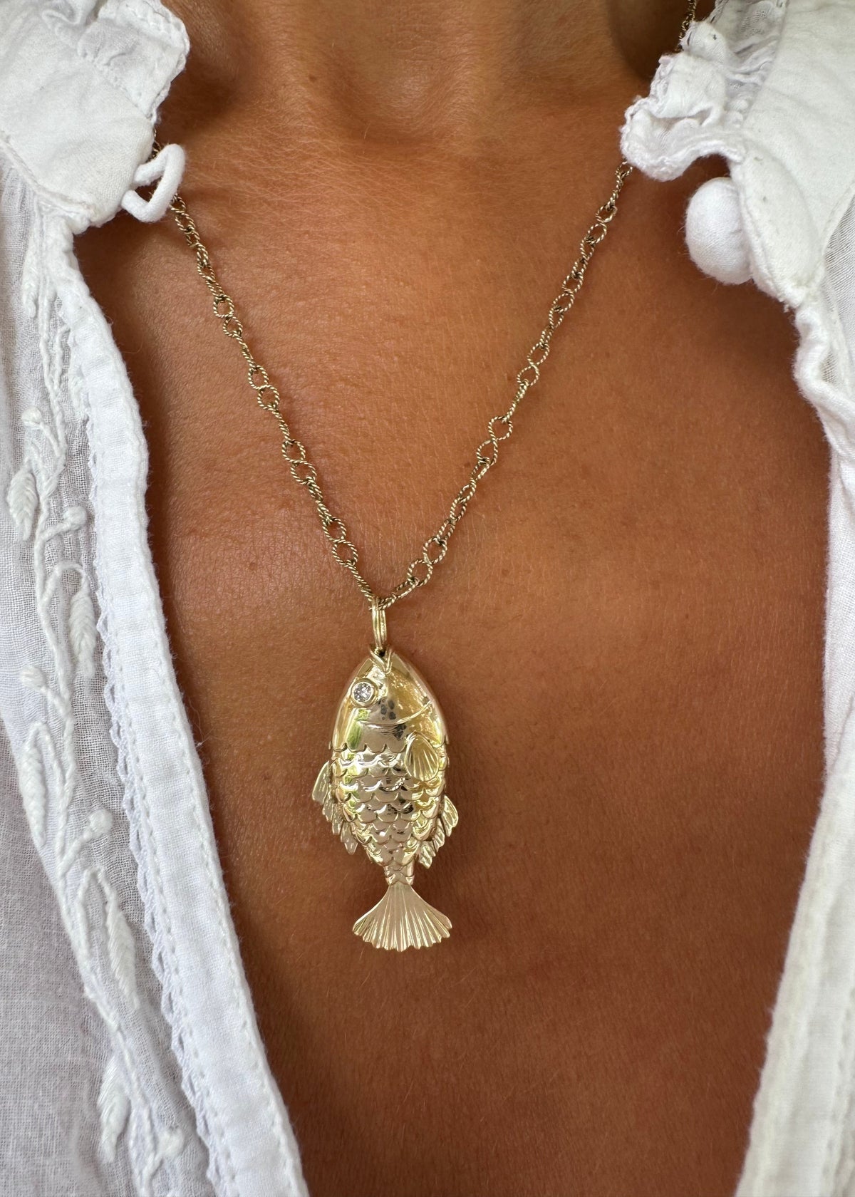 The Swimmimg Fish Pendant