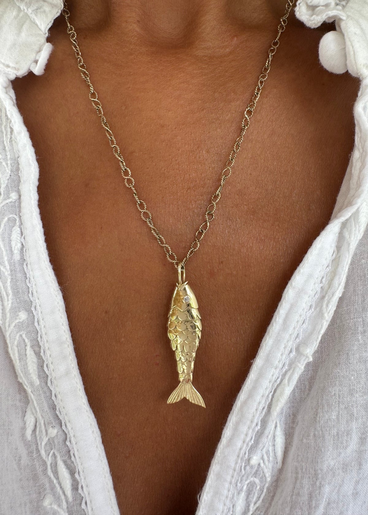 The Swimming Fish Pendant