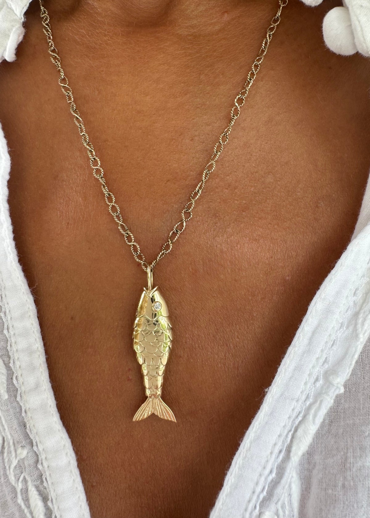 The Swimming Fish Pendant