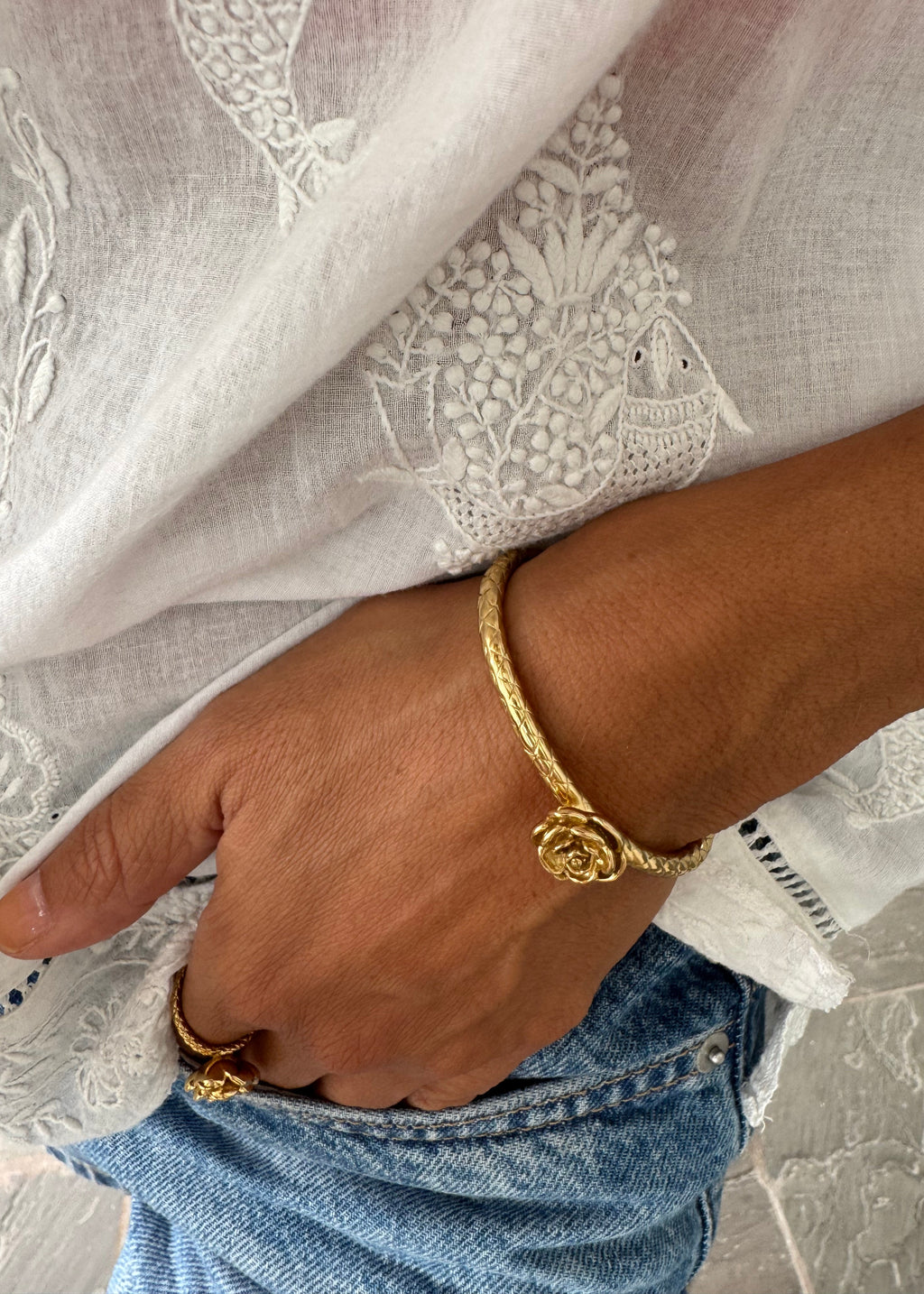 Single Rose Bangle - Coming Soon