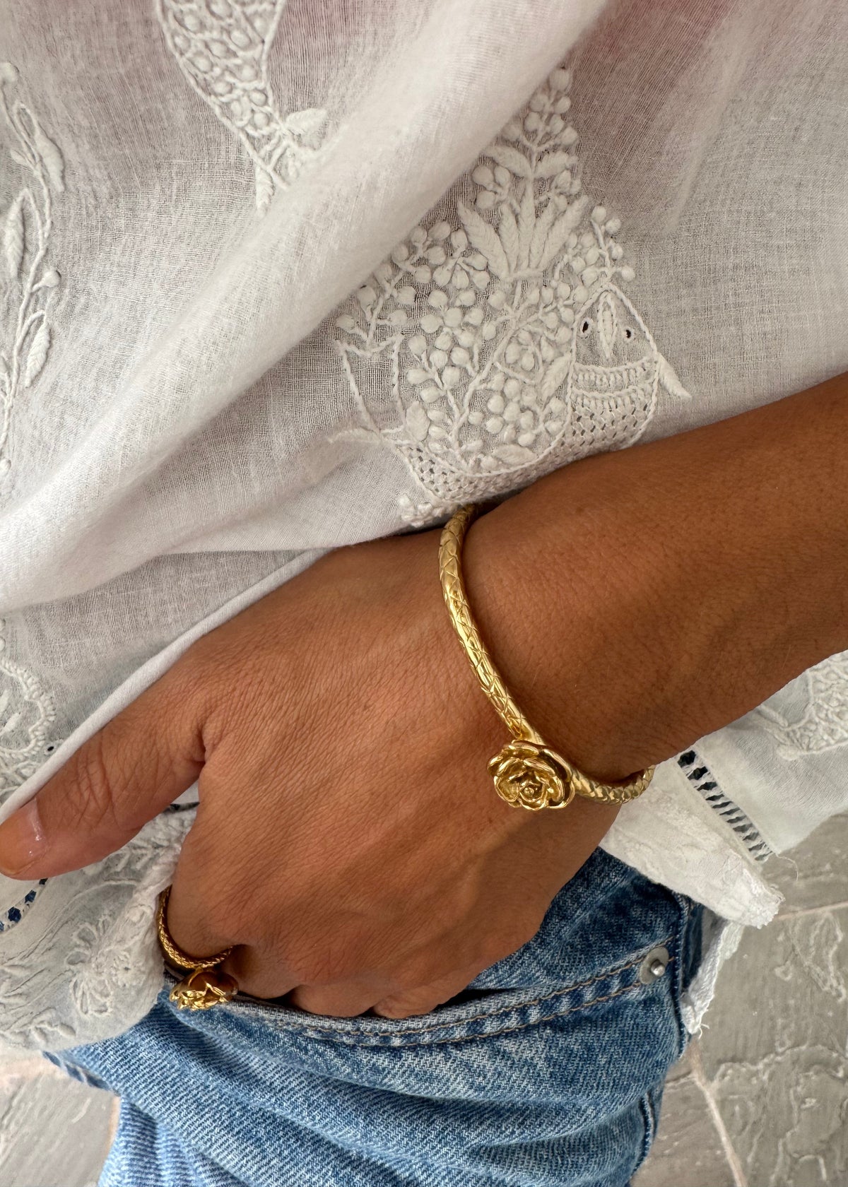 Single Rose Bangle - Coming Soon