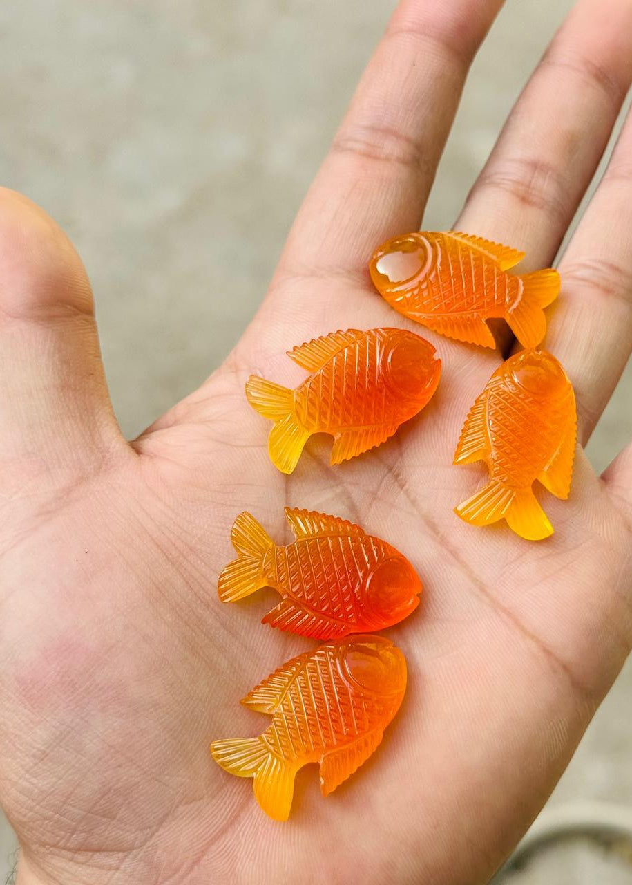 Carnelian-Chalcedony Fish